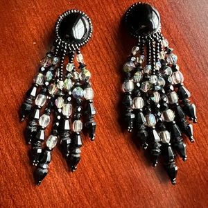 VINTAGE Chipita beaded earrings